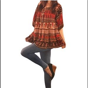 NWT.  Sacred Threads Indian Blouse. 220260. CL/GY01